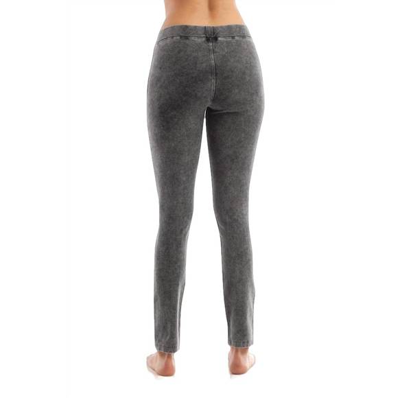 NEW FRENCH KYSS pull-on jeggins in charcoal - Picture 3 of 3